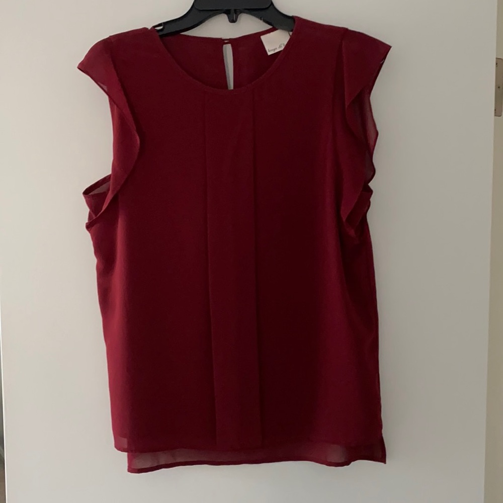 Flutter Sleeve Blouse